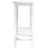 Mesa consola de madera maciza de pino blanco 110x40x80