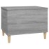 Mesa de centro madera contrachapada gris Sonoma 60x44,5x45