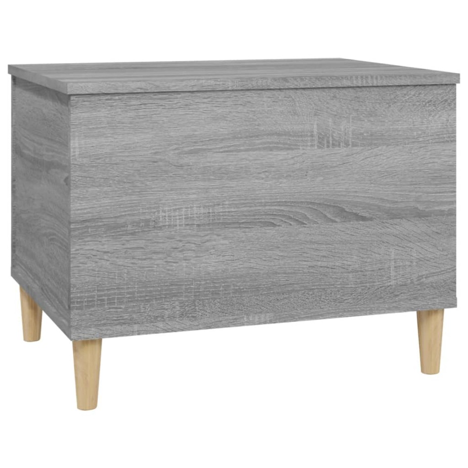 Mesa de centro madera contrachapada gris Sonoma 60x44,5x45