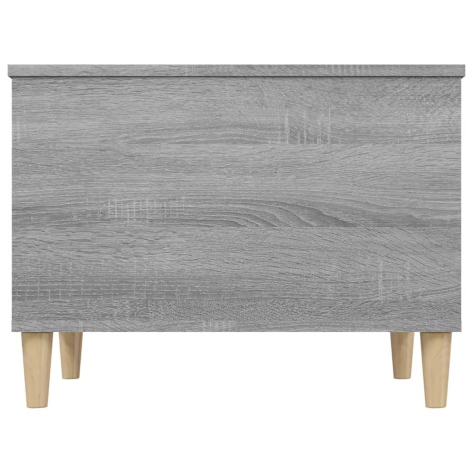 Mesa de centro madera contrachapada gris Sonoma 60x44,5x45