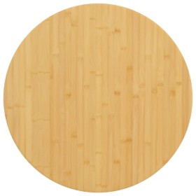Tablero de mesa de bambú Ø90x1,5