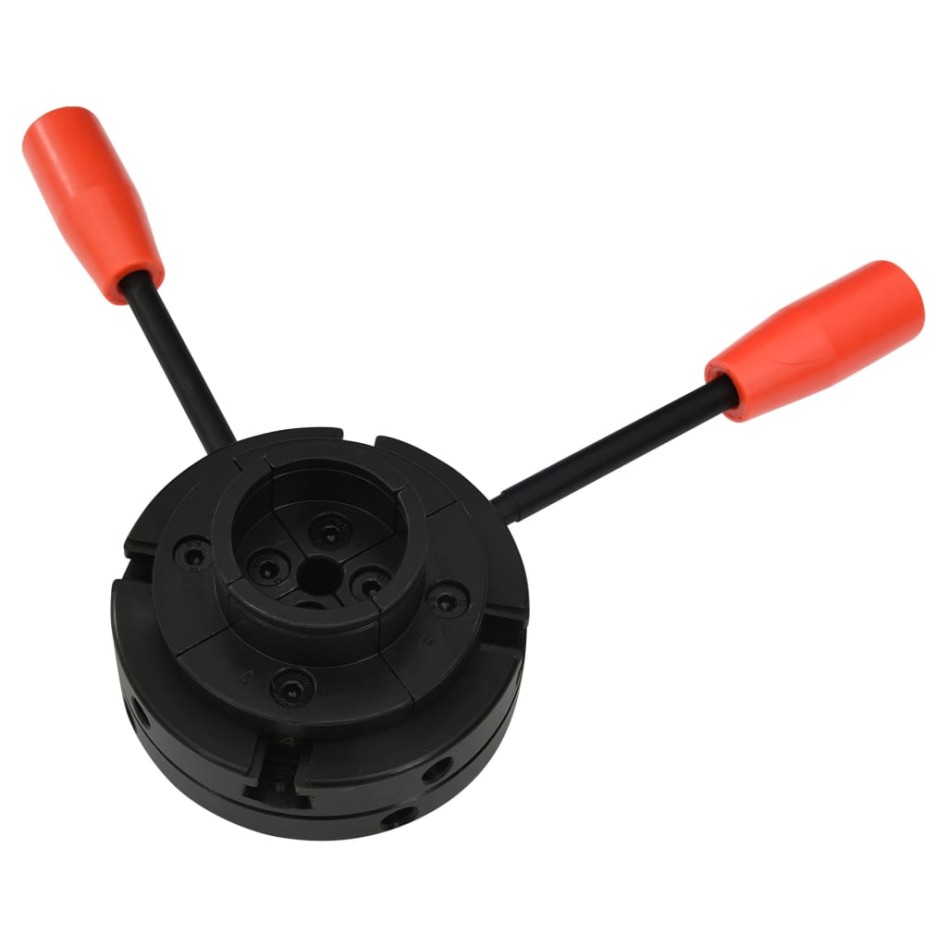 Mandril de madera 4 mordazas con conexión M33 acero 100