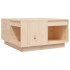 Mesa de centro madera maciza de pino 60x61x32,5