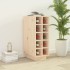 Botellero madera maciza de pino 23x34x61