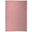 Alfombra de exterior de tejido plano rojo 160x230 cm