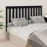 Cabecero de cama madera maciza de pino negro 166x4x100