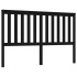 Cabecero de cama madera maciza de pino negro 166x4x100