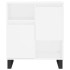 Aparador de madera contrachapada blanco 60x35x70