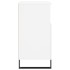 Aparador de madera contrachapada blanco 60x35x70