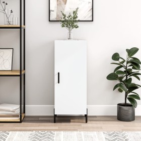 Aparador madera de ingeniería blanco 34,5x34x90