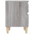 Mesitas de noche 2 unidades gris Sonoma 40x35x50