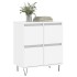 Aparador de madera contrachapada blanco 60x35x70