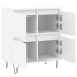Aparador de madera contrachapada blanco 60x35x70