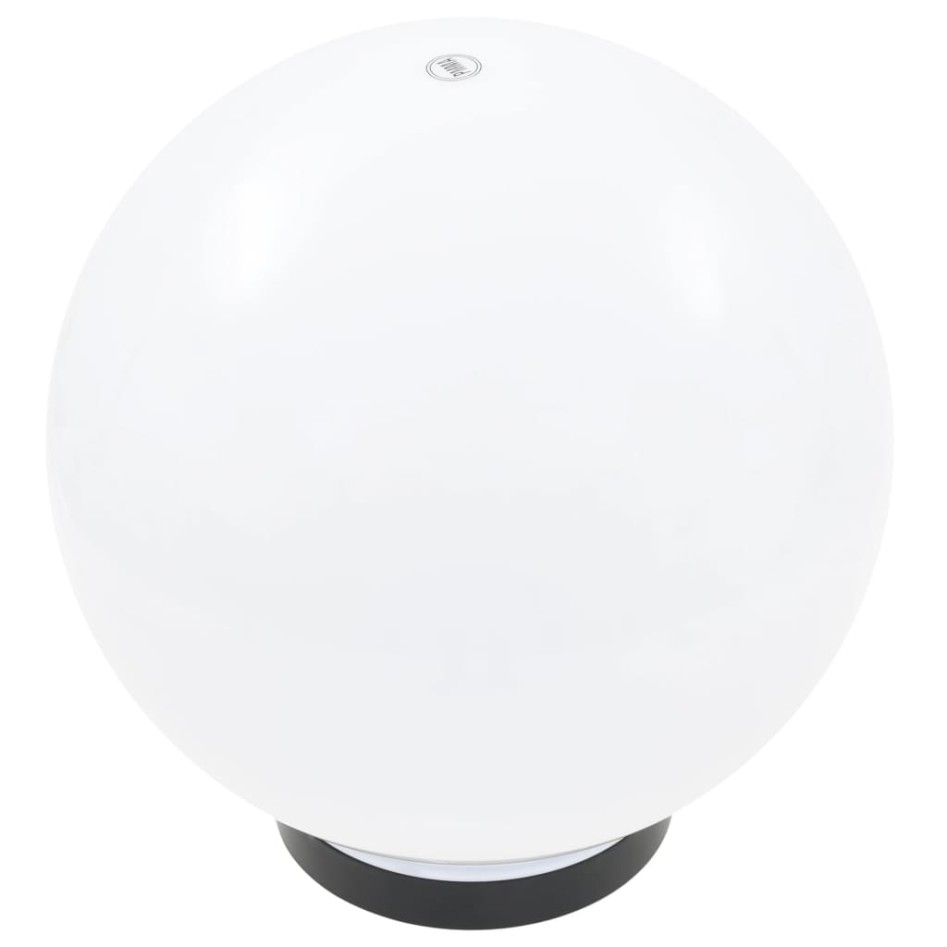 Juego de lámparas de bola LED 2 piezas esféricas 25 cm