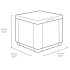 Keter Puf de almacenamiento cubo grafito