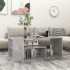 Mesa de centro madera de ingeniería gris hormigón 100x50x40