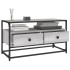 Mueble para TV madera contrachapada gris Sonoma 80x35x45
