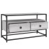 Mueble para TV madera contrachapada gris Sonoma 80x35x45