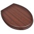 Asiento inodoro WC MDF tapa diseño