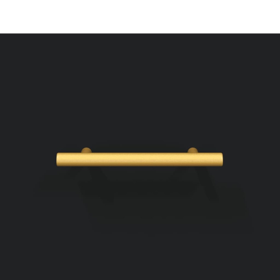 Mesas de centro 2 uds madera de ingeniería negro 50x50x40