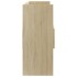Aparador de madera contrachapada roble Sonoma 105x30x70