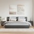 Mesitas de noche 2 uds madera maciza de pino gris 40x30x40
