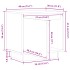 Mesitas de noche 2 uds madera maciza de pino gris 40x30x40