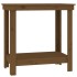 Banco de trabajo madera maciza de pino marrón miel 80x50x80