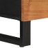 Mueble de TV madera acacia y madera de ingeniería 100x33x46
