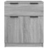 Aparador de madera contrachapada gris Sonoma 60x30x70