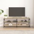 Mueble para TV madera contrachapada roble Sonoma 140x30x50