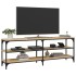 Mueble para TV madera contrachapada roble Sonoma 140x30x50
