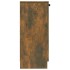 Aparadores 2 uds madera contrachapada roble ahumado 30x30x70