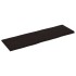 Tablero mesa madera tratada borde vivo marrón 160x50x(2-4)