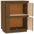 Aparador de madera maciza de pino marrón miel 60x34x75