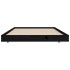 Estructura de cama madera maciza de pino negro 75x190