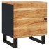 Mesita de noche de madera maciza de acacia 40x33x46