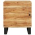 Mesita de noche de madera maciza de acacia 40x33x46