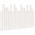 Cabecero de cama pared madera maciza pino blanco 127,5x3x80