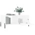 Mesa de centro madera contrachapada blanco 90x50x40