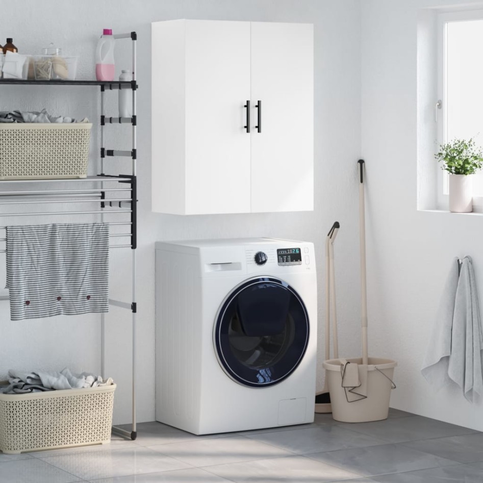 Armario de pared blanco 69,5x34x90