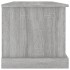 Baúl almacenaje madera contrachapada gris sonoma 70x40x38