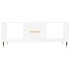 Mesa de centro madera contrachapada blanco 102x50x40