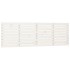 Cabecero de cama de pared madera maciza pino blanco 166x3x63