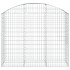 Cesta gaviones forma arco hierro galvanizado 150x50x120/140