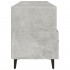 Mueble de TV madera contrachapada gris hormigón 102x35x50