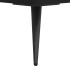Mueble para TV madera contrachapada negro 80x36x50