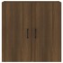 Armario de pared madera contrachapada marrón roble 60x31x60