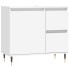 Armario de baño madera contrachapada blanco 65x33x60