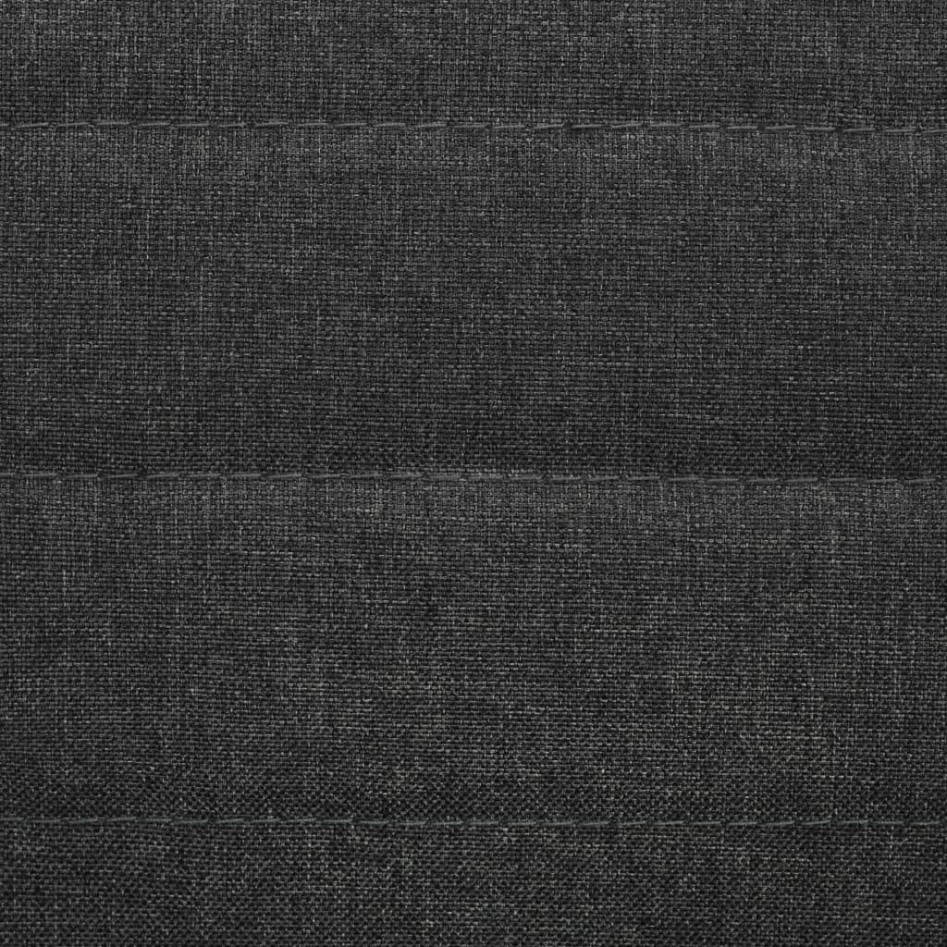 Sillas de comedor 6 unidades tela gris